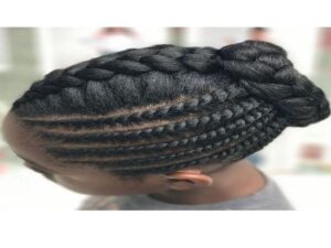 Flat twists hairstyle 